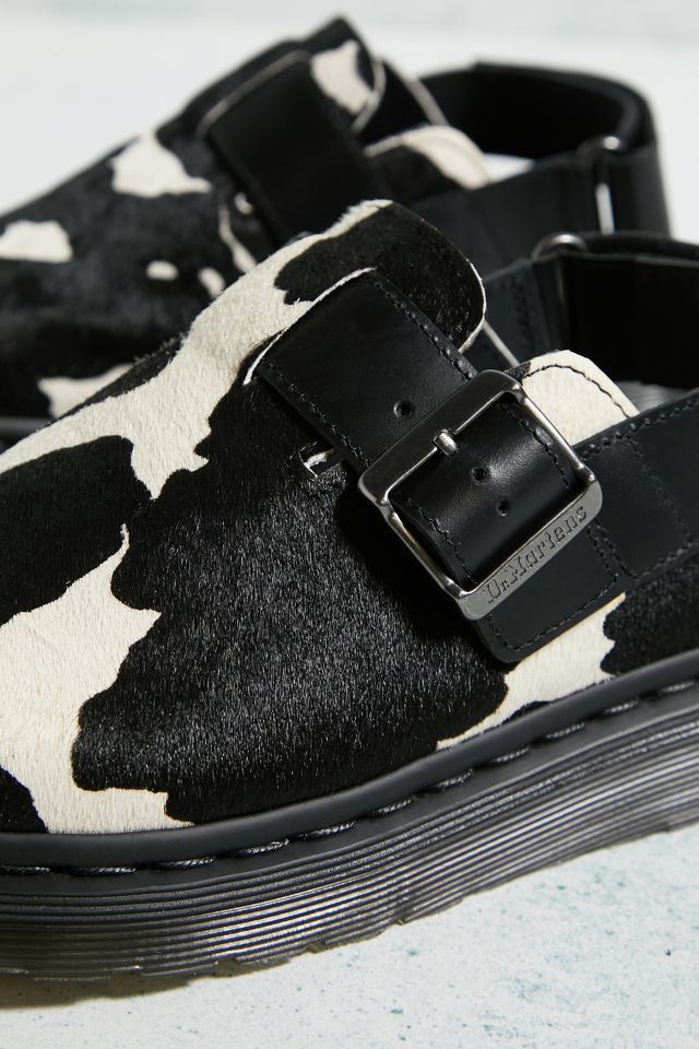 Dr. Martens - Mules Jorge en cuir à imprimé vache #5