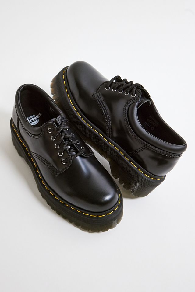 Chaussures à plateforme en cuir Dr. Martens 8053 Quad #1