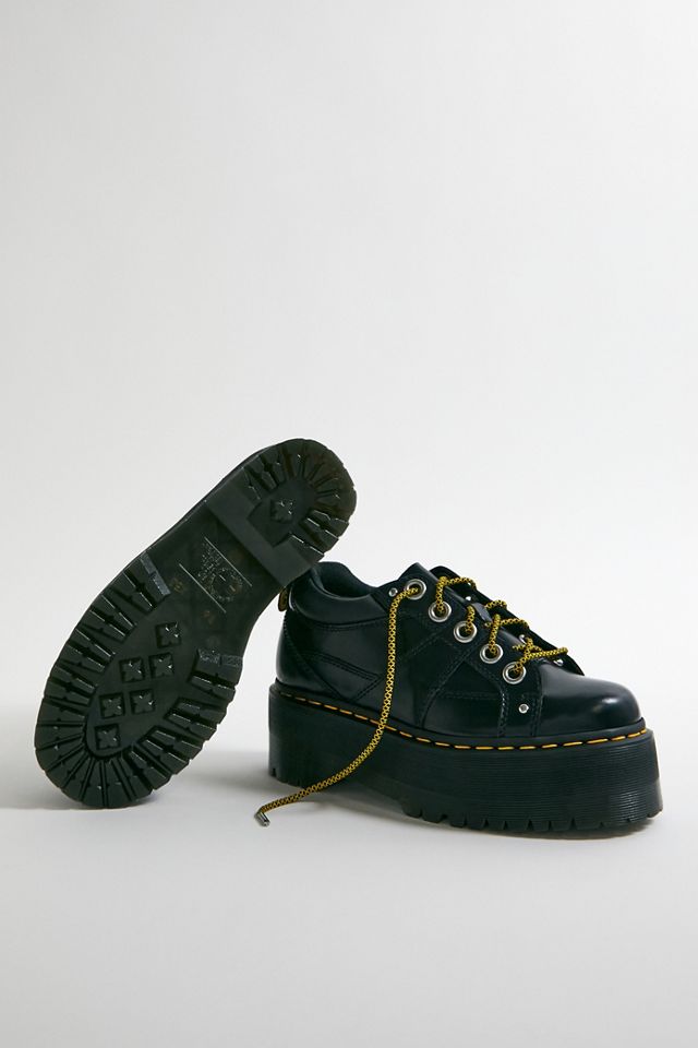 Dr. Martens Max Quad Buttero Leather Platform Shoes #2