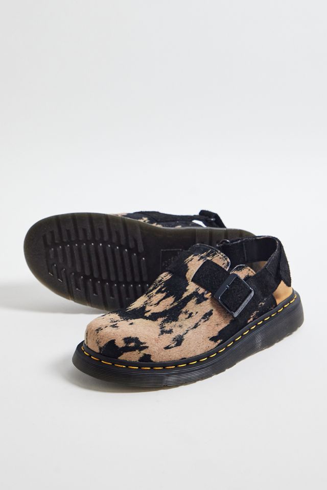 Mules Dr. Martens Jorge II in Pelle Scamosciata a Contrasto #1