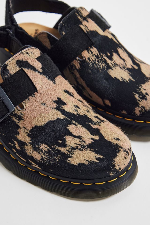 Mules Dr. Martens Jorge II in Pelle Scamosciata a Contrasto #4