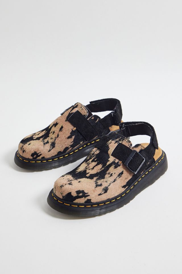 Mules Dr. Martens Jorge II in Pelle Scamosciata a Contrasto #5