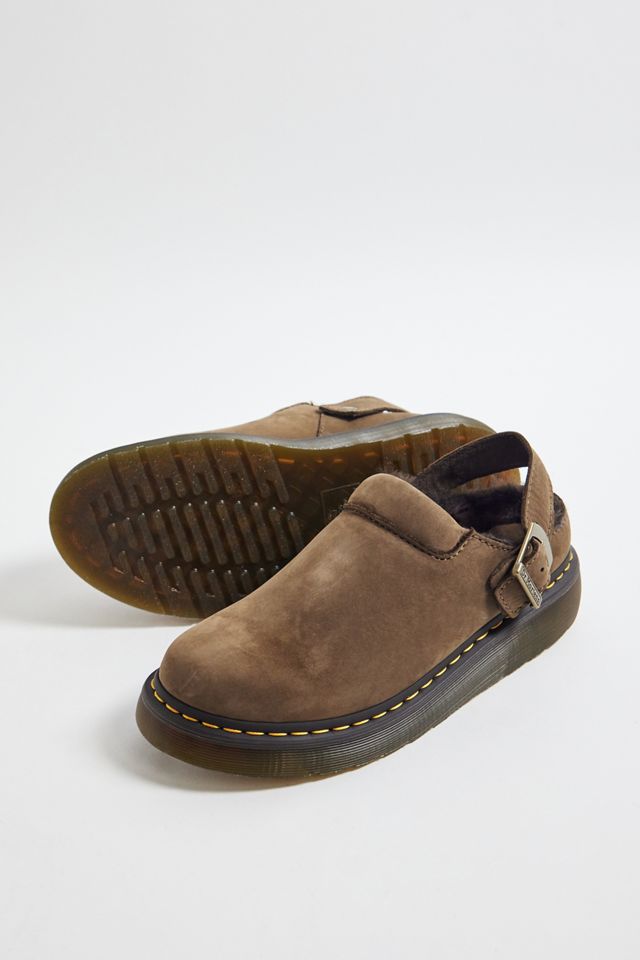 Mules Dr. Martens Marron Laketen Doublées de Fourrure #3