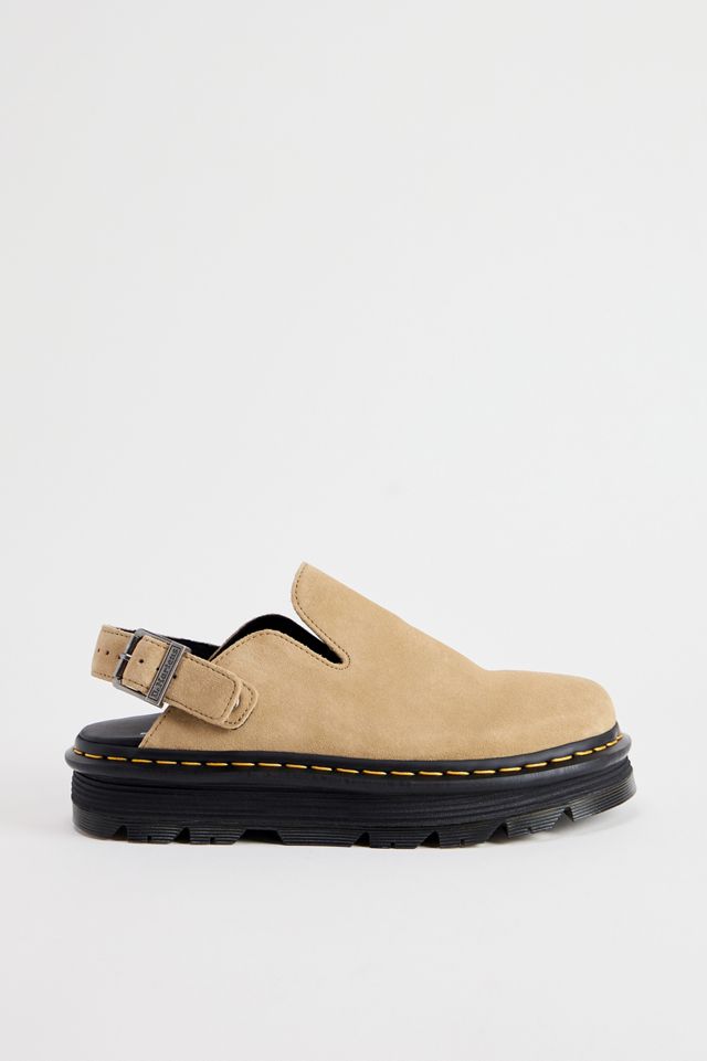 Dr. Martens Tan Zebzag Suede Mules
 #2