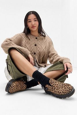Dr. Martens Zebzag Leopard Mules