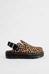 Dr. Martens Zebzag Leopard Mules