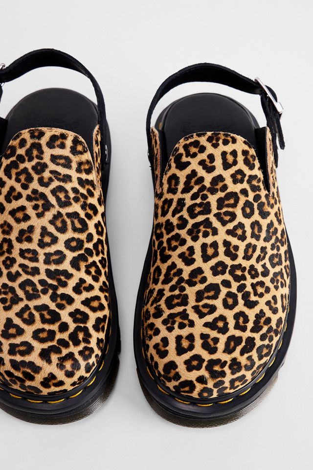 Mules Dr. Martens Zebzag Leopard #3