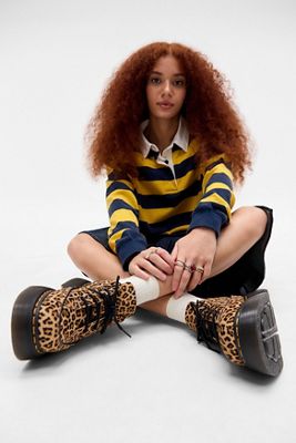 Zapatos Dr. Martens Buzz 5-Eye Leopard