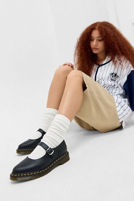 Dr. Martens Polly Smooth Leather Mary Jane Shoes | Urban