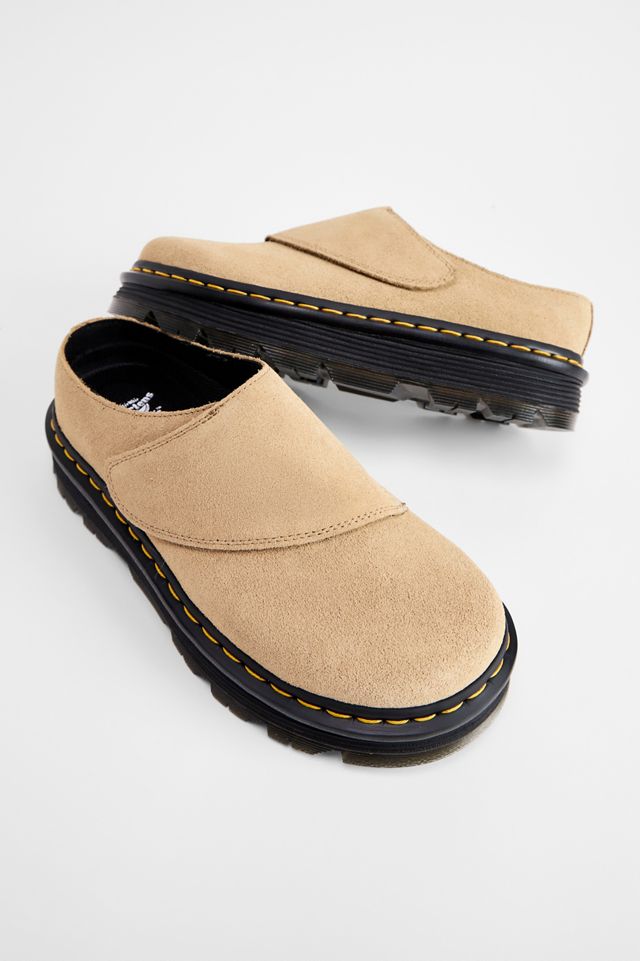Mules en daim Dr. Martens Tan Zebzag AnyWair
