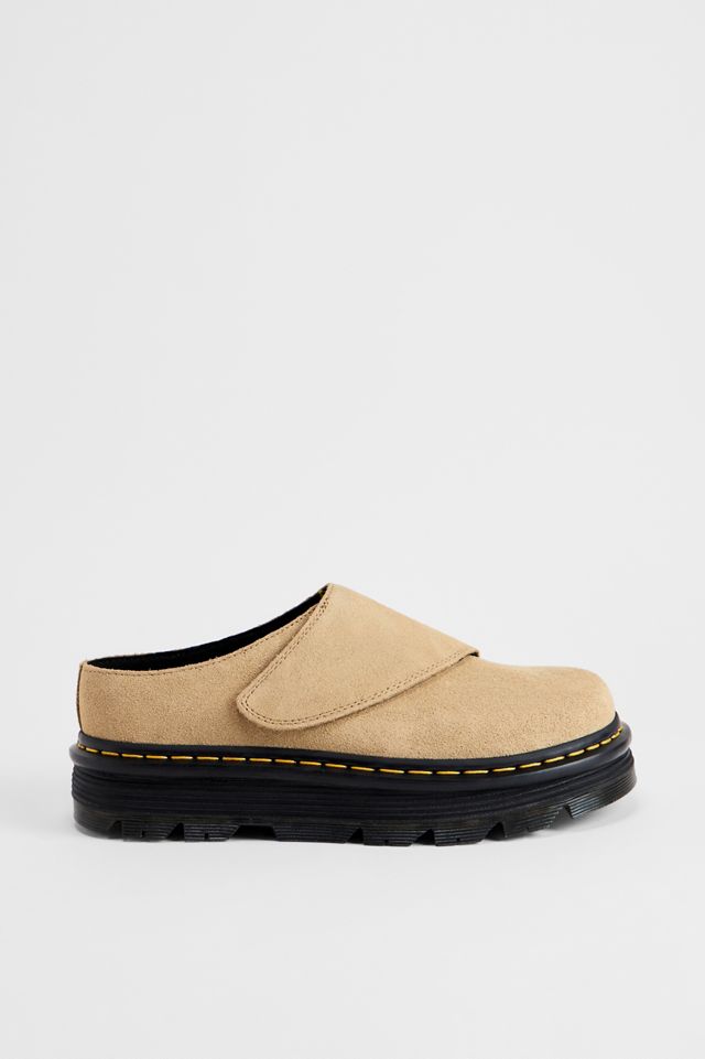 Mules en daim Dr. Martens Tan Zebzag AnyWair #1