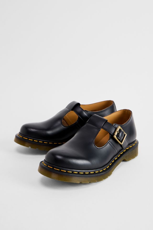 Dr. Martens Black Polley T-Bar Mary Jane Shoes #1