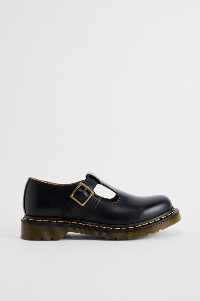 Dr. Martens Black Polley T-Bar Mary Jane Shoes #2