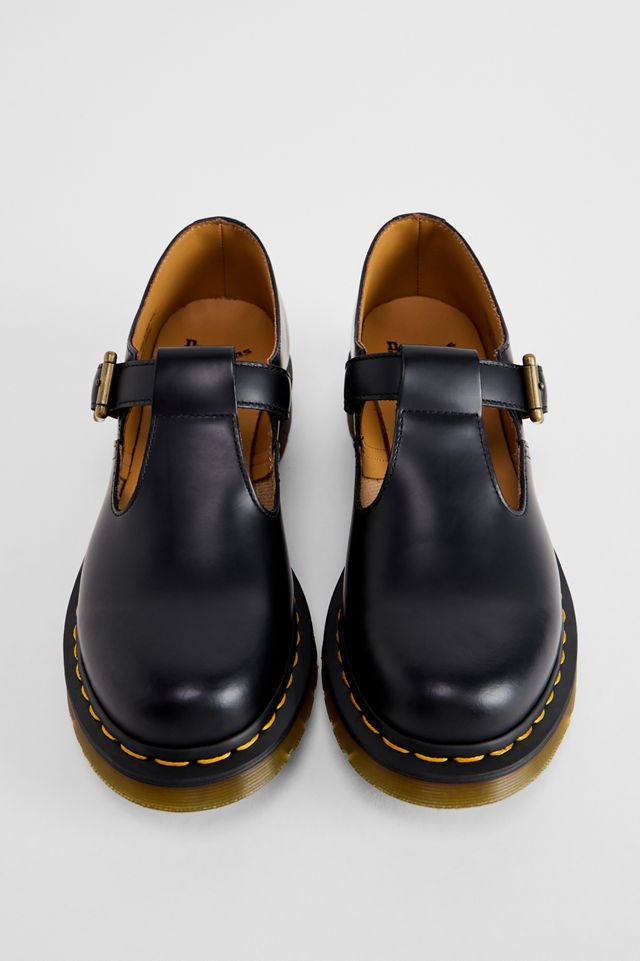 Dr. Martens Black Polley T-Bar Mary Jane Shoes #3