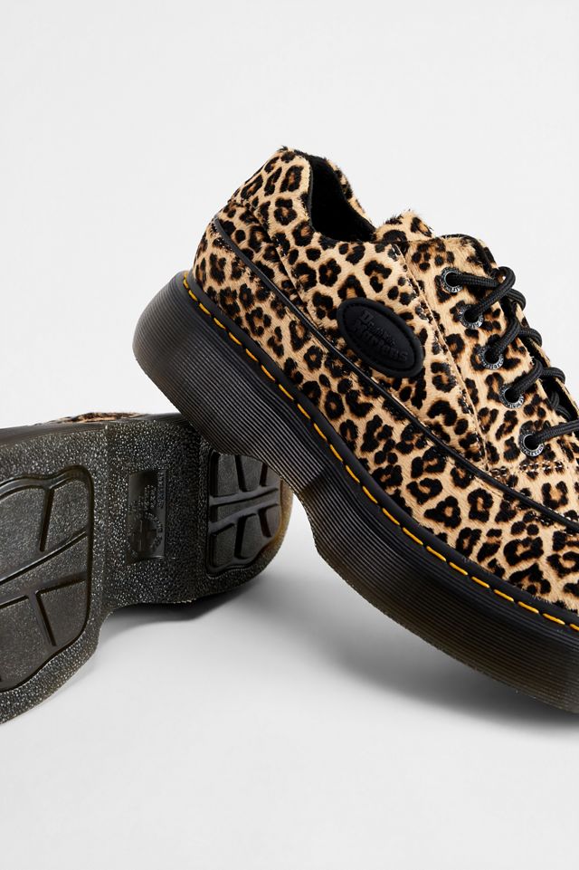 Chaussures Dr. Martens Buzz 5 œillets léopard #4