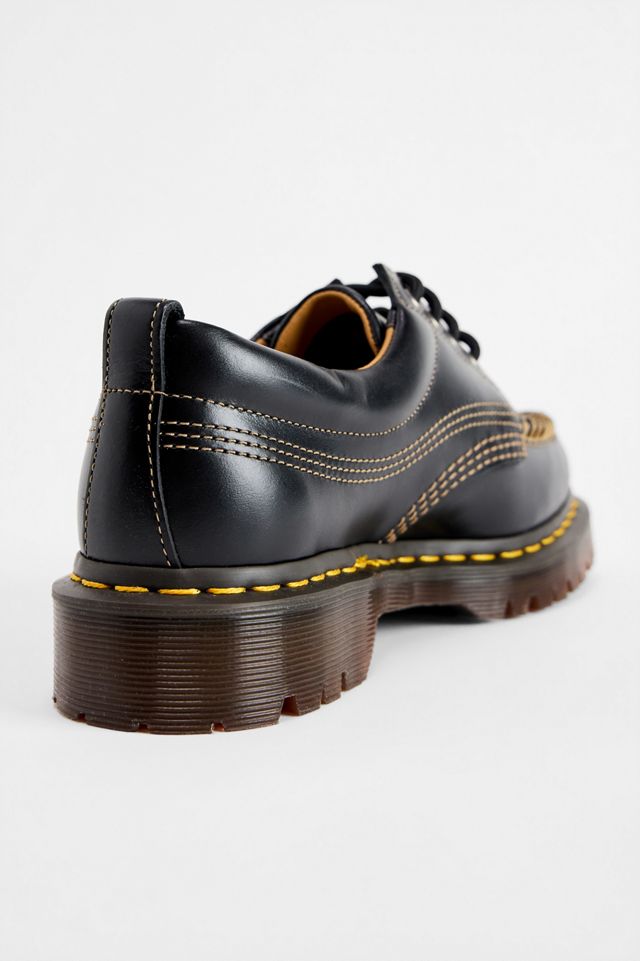 Dr. Martens Schwarze Lowell 4-Loch Lederschuhe #4