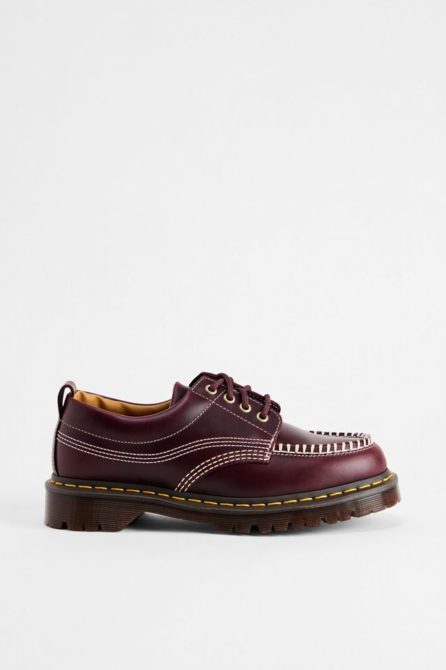 Dr. Martens Rote Lowell 4-Loch Lederschuhe #2