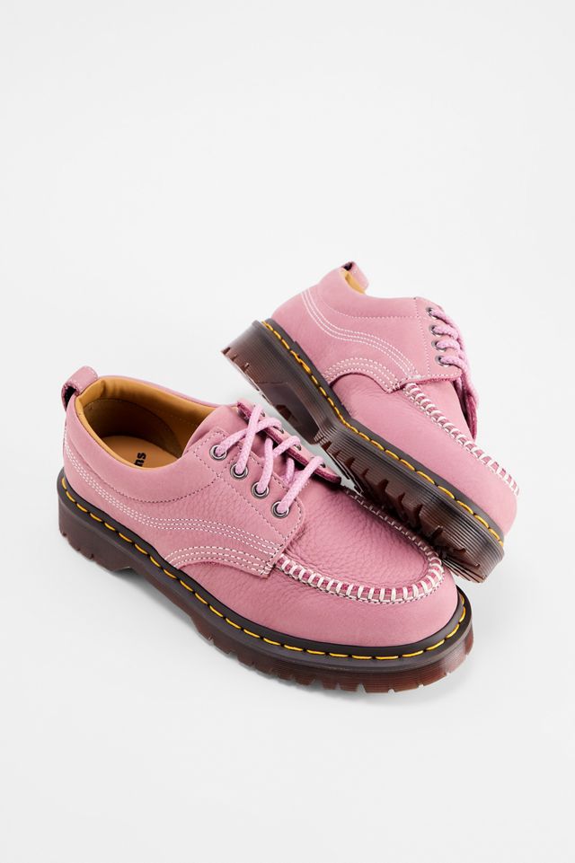 Dr. Martens Rosa Lowell 4-Loch Lederschuhe #1