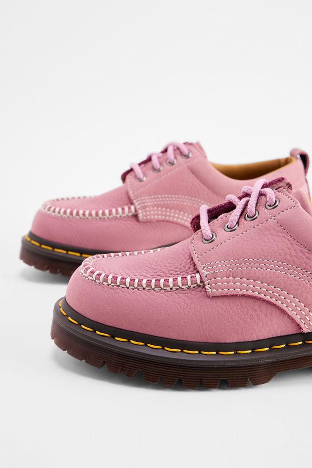 Dr. Martens Rosa Lowell 4-Loch Lederschuhe #3