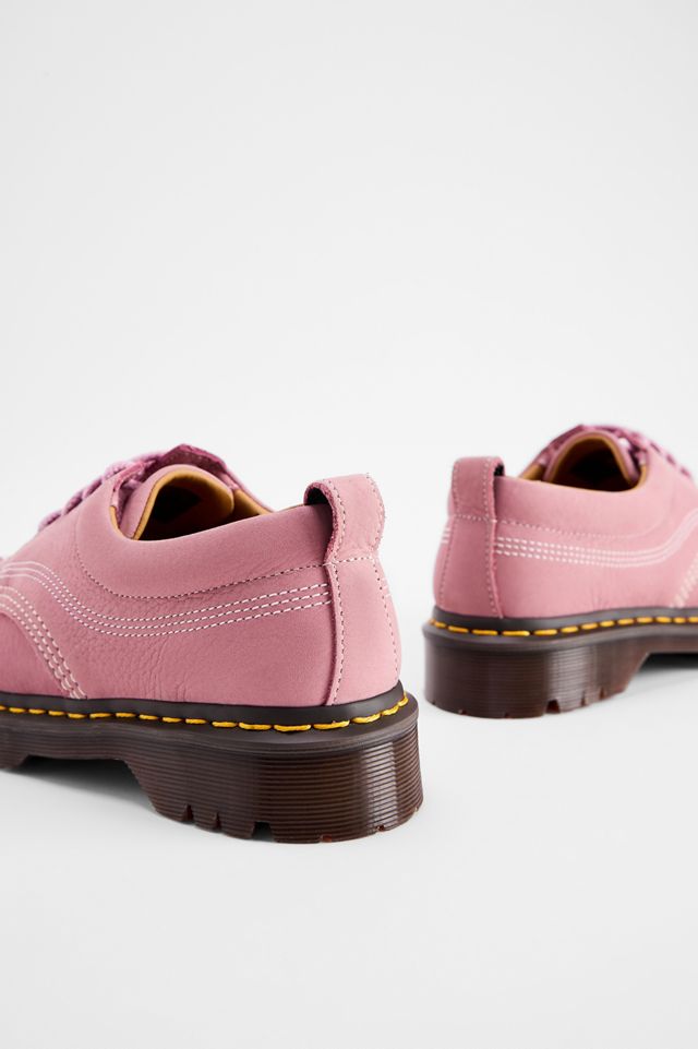 Dr. Martens Rosa Lowell 4-Loch Lederschuhe #4