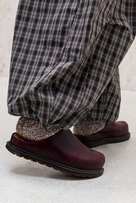 Mules in Pelle San Dr. Martens