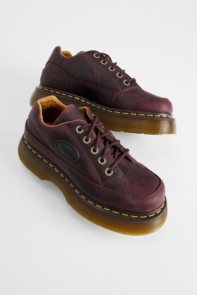 Dr. Martens Burgundy Buzz 5-Ösen-Schuhe #1