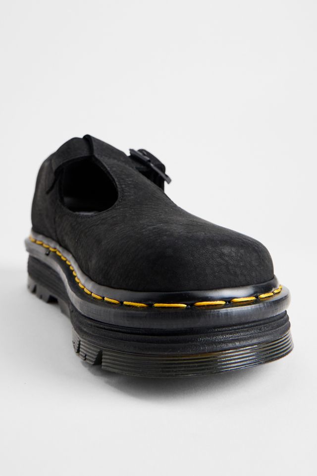 Dr. Martens Zebzag Mary Jane Schuhe aus gefrästem Nubuk #3