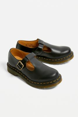 Dr. Martens Black Polley Mary Janes Shoes | Urban Outfitters UK
