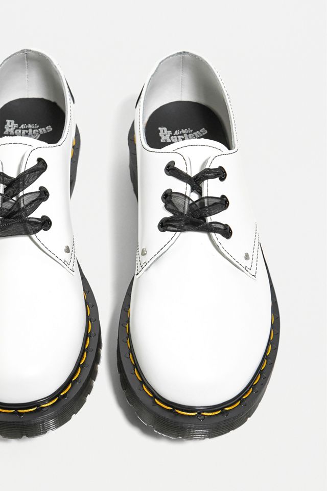 Dr.Martens 1461 HEARTS レザー ホワイト×ブラック UK4 Dr. Martens White 1461 Hearts Smooth & Patent Leather Oxford