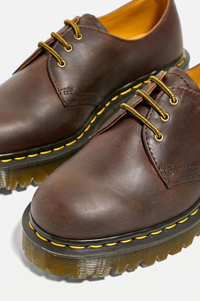 Dr. Martens 1461 Bex Crazy Horse Shoes | Urban Outfitters UK
