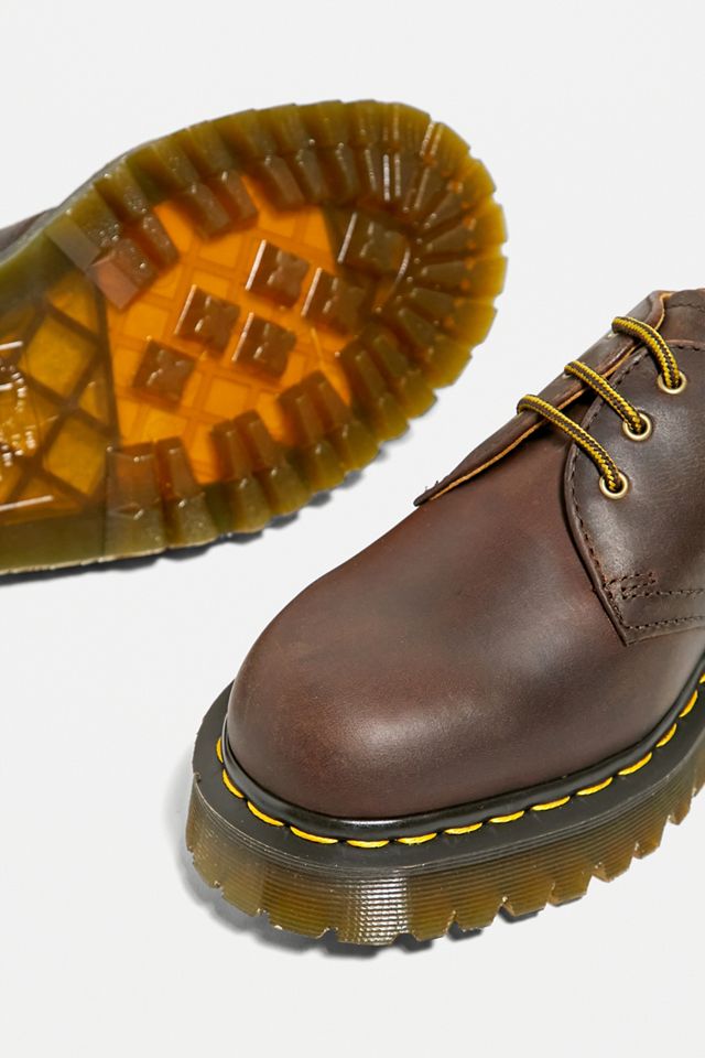 Dr. Martens 1461 Bex Crazy Horse Shoes | Urban Outfitters UK