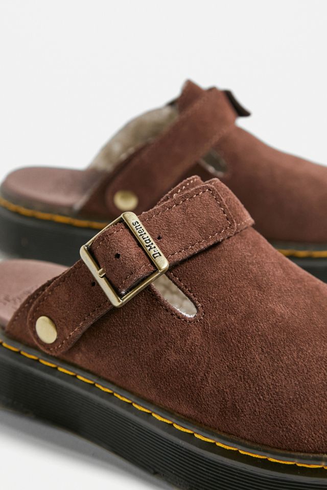 Dr. Martens Sandalias Carlson forradas de ante marrón #3
