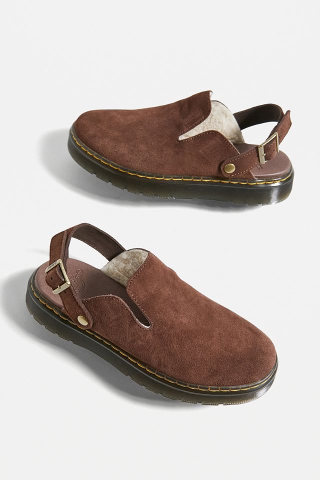 Dr. Martens Sandalias Carlson forradas de ante marrón #4