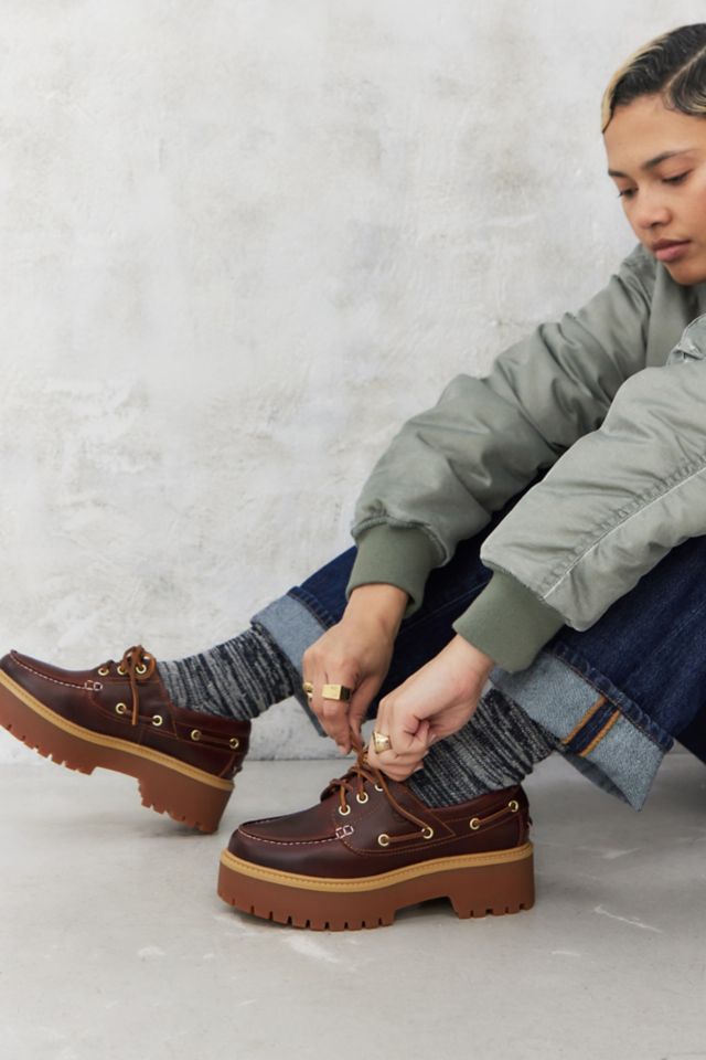 Náuticos Hombre Piel Pull Suela Gruesa Tipo Timberland 3000 Marino, de  Urban Jungles