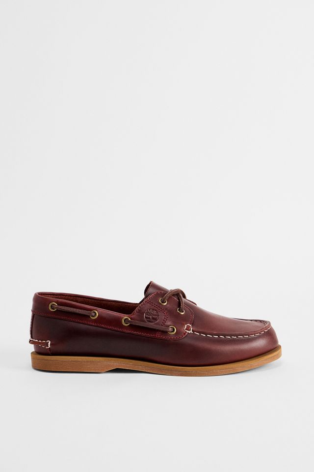 Scarpe da Barca a Due Occhielli Bordeaux Timberland #1