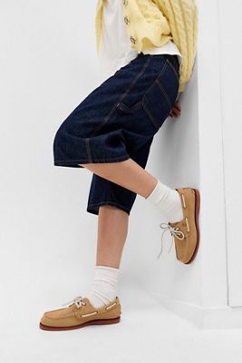 Timberland Beige Two-Eye Boat Shoes