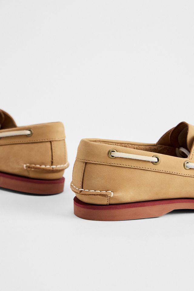 Timberland Beige Two-Eye Boat Shoes #4