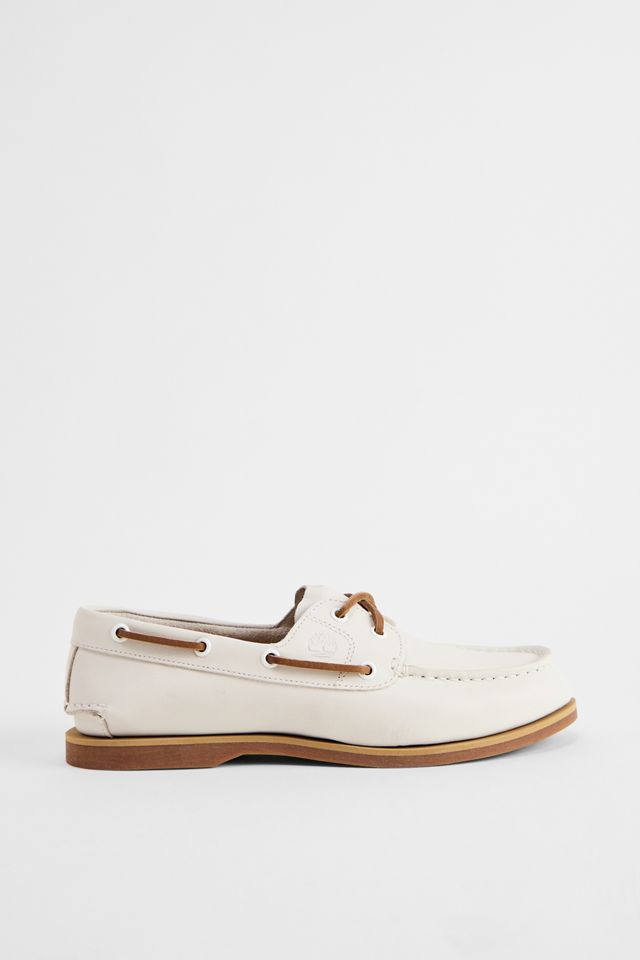 Timberland White Two-Eye Boat Shoes #2