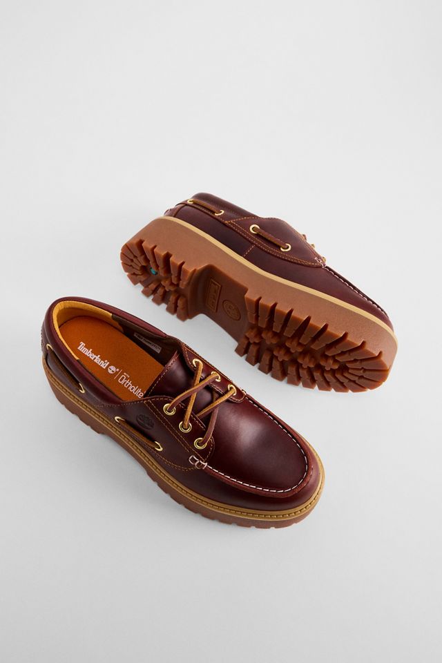 Chaussures bateau Timberland Burgundy Stone Street #2