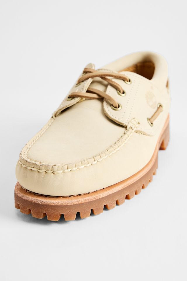 Timberland Gebrochenweiße Noreen Bootsschuhe #4