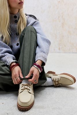Scarpe da Barca Timberland Bianco Sporco Noreen