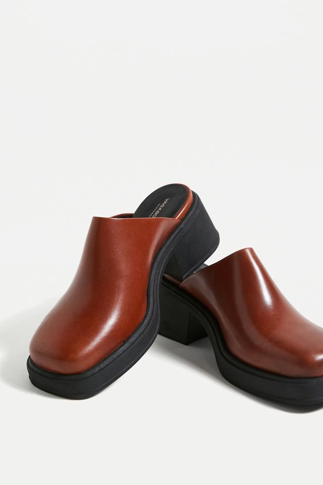 Vagabond - Mules carrées Dorah cannelle #1