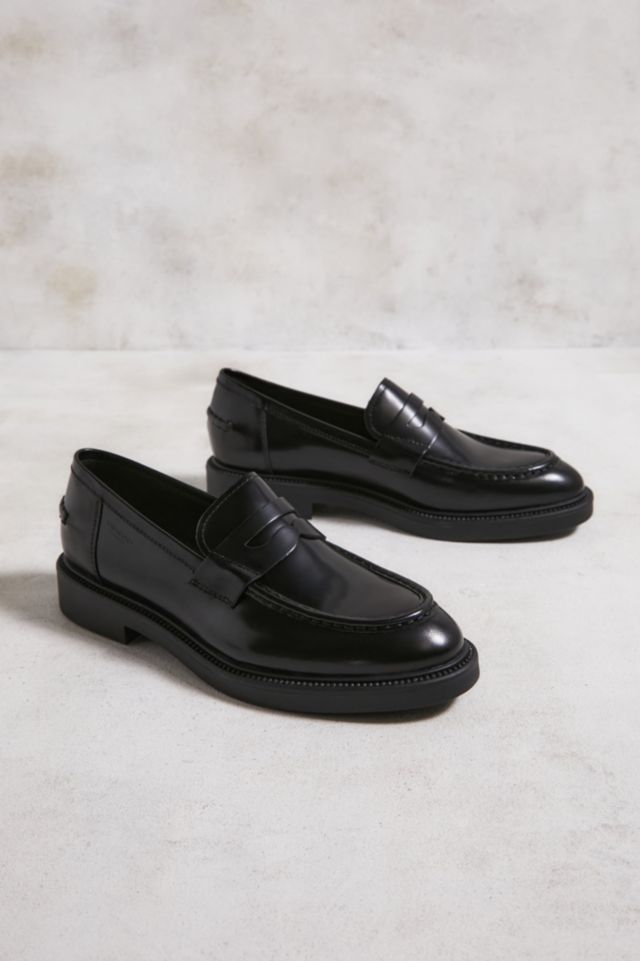 Vagabond Black Alex Slip-On Loafers | Urban Outfitters UK