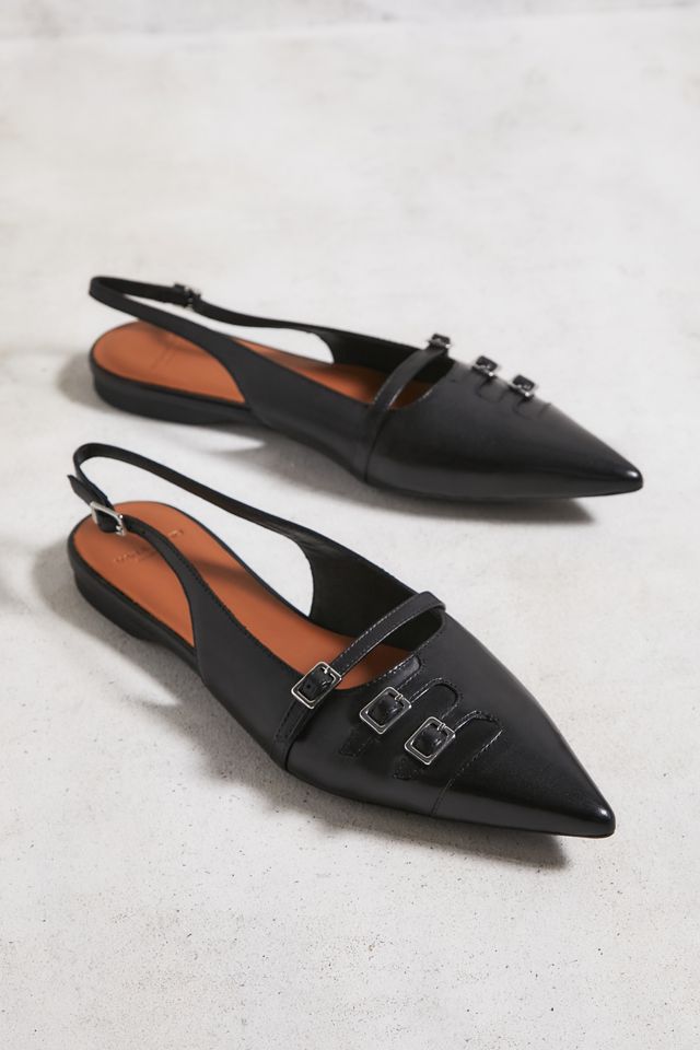 Vagabond Shoemakers Bombas de Ballet Hermine Negras #1