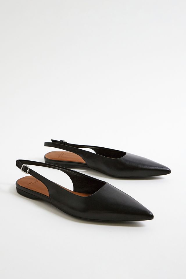 Zapatos de Salón Hermine con Correa en el Talón Vagabond Shoemakers Negro Mate #1