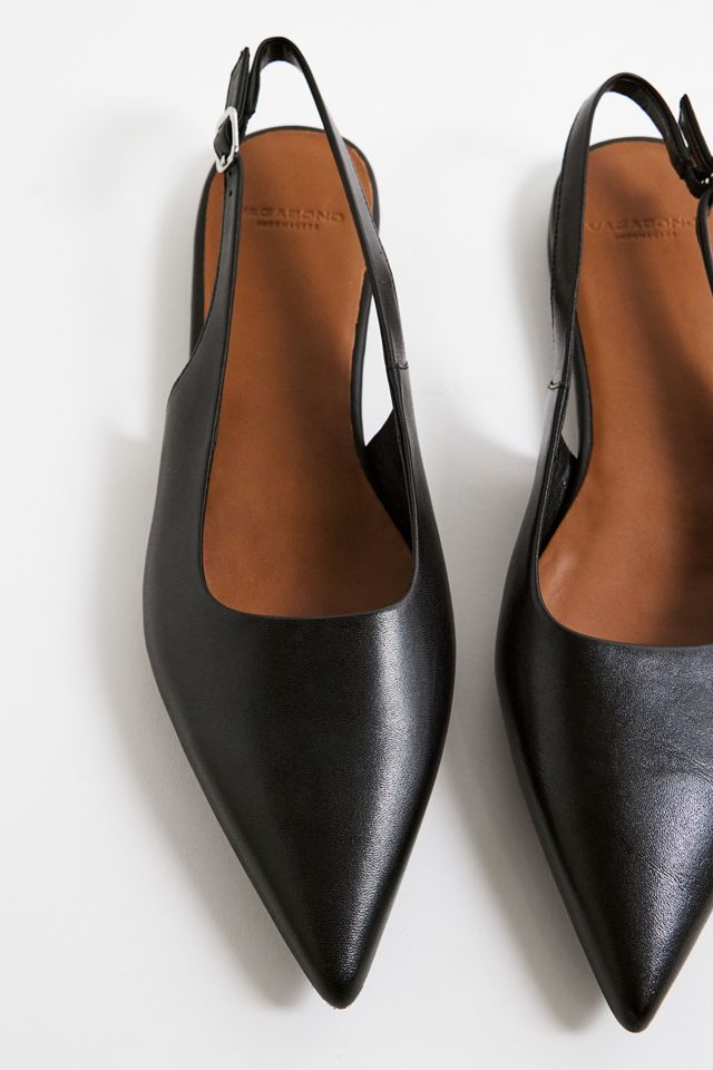 Zapatos de Salón Hermine con Correa en el Talón Vagabond Shoemakers Negro Mate #2
