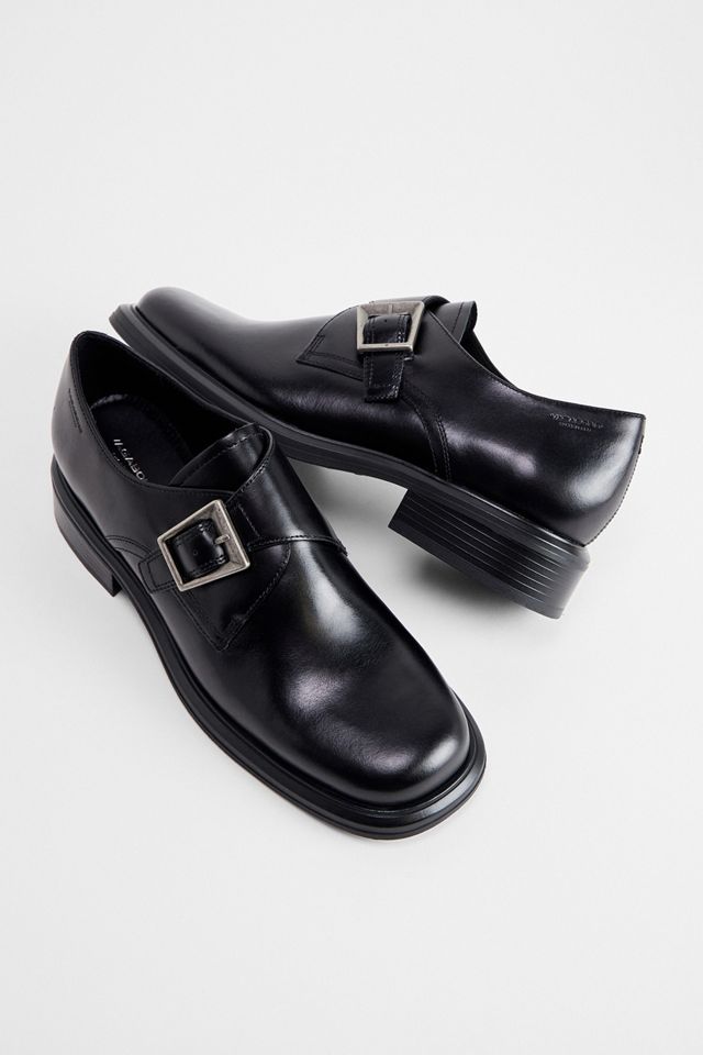 Vagabond Black Ellis Buckle Leather Shoes #2