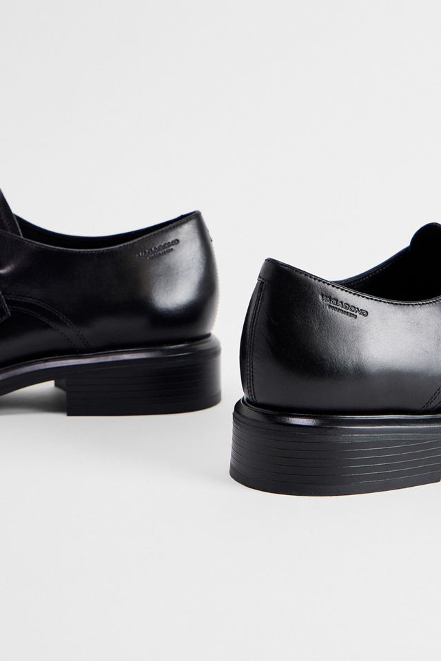 Vagabond Black Ellis Buckle Leather Shoes #4