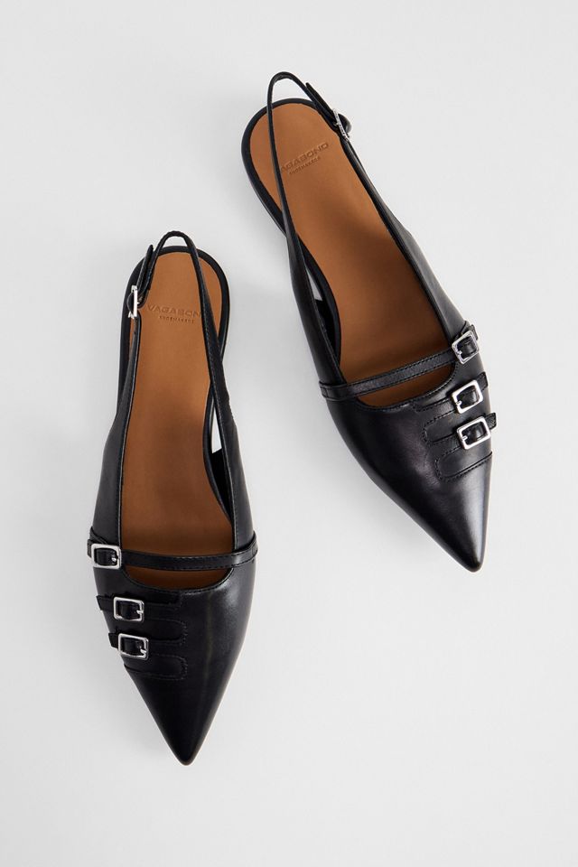 Zapatos de Cuero Vagabond Black Hermine #2