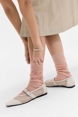 Vagabond White Wioletta Mesh Shoes